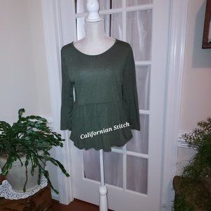 CALIFORNIAN STITCH GREEN TOP